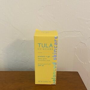 Tula Skincare Yellow Dewy Glow Sunscreen Stick